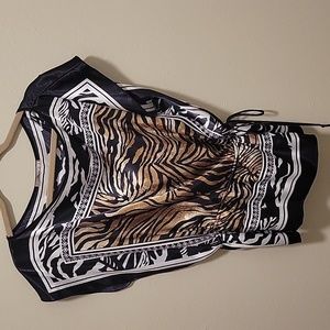 Womens animal print top